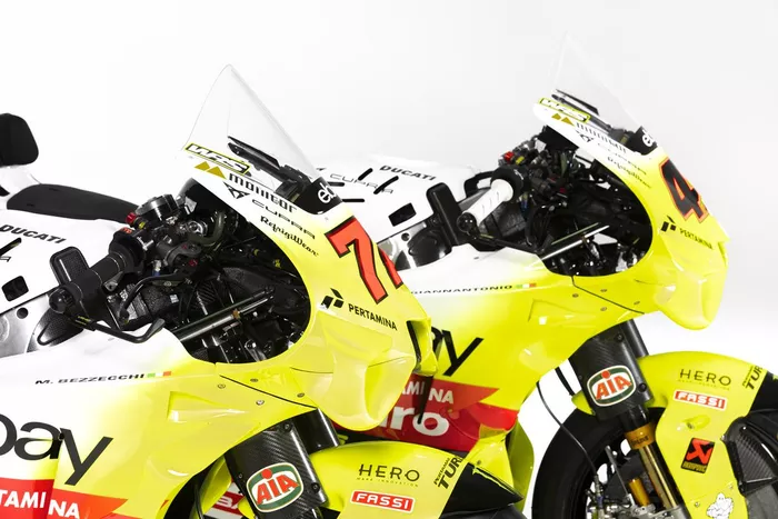 Motos de Fabio Di Giannantonio, VR46 Racing Team, Marco Bezzecchi, VR46 Racing Team