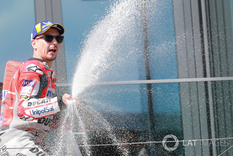Le vainqueur, Jorge Lorenzo