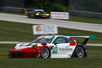 #58 Wright Motorsports Porsche 911 GT3 R, GTD - Patrick Long, Christina Nielsen
