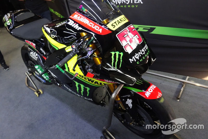 Tech 3 Yamaha garázsbejárás, Cseh GP, Brno