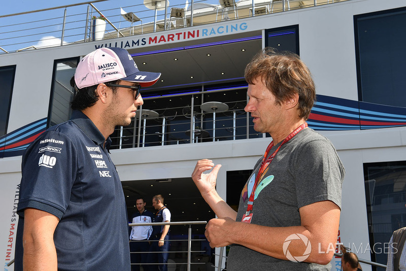 Sergio Perez, Force India and Michael Schmidt, Journalist