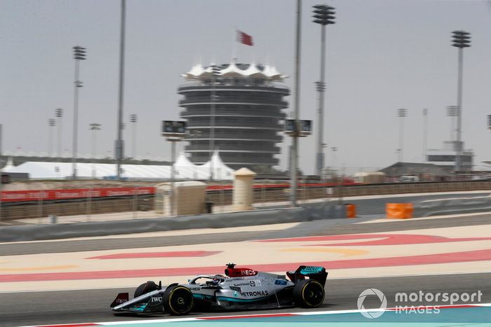 George Russell, Mercedes W13

