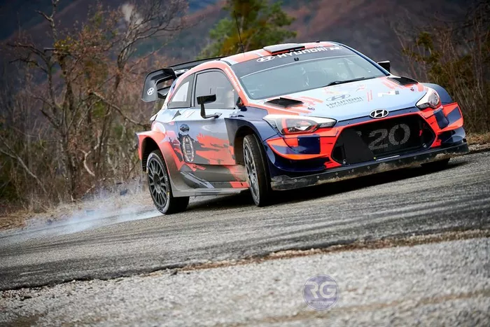 Ott Tanak, Martin Jarveoja, Hyundai i20 Coupe WRC