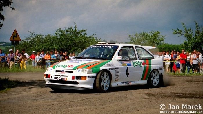 Alessandro Fiorio, Nadia Mazzon, Ford Escort RS Cosworth, Rajd Polski 1998