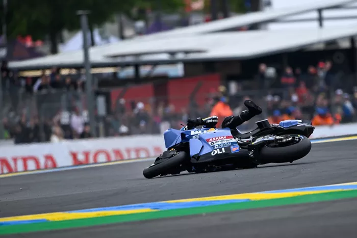 Alex Marquez, Gresini Racing crash