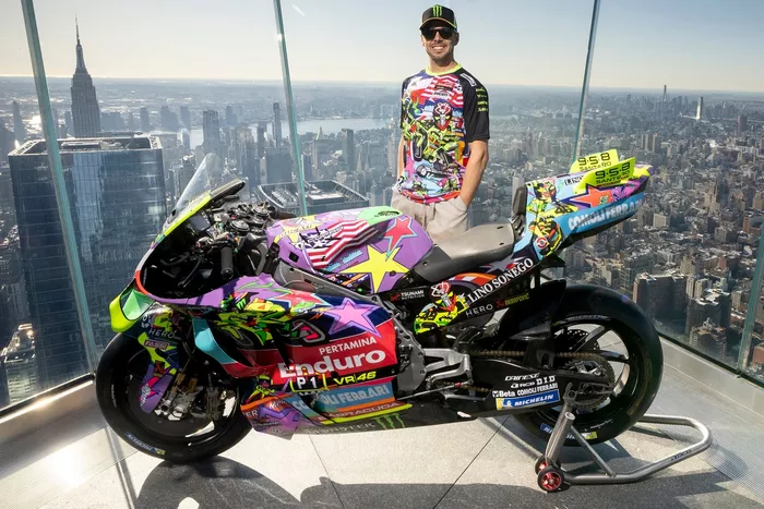 VR46 USGP特別カラーリング 