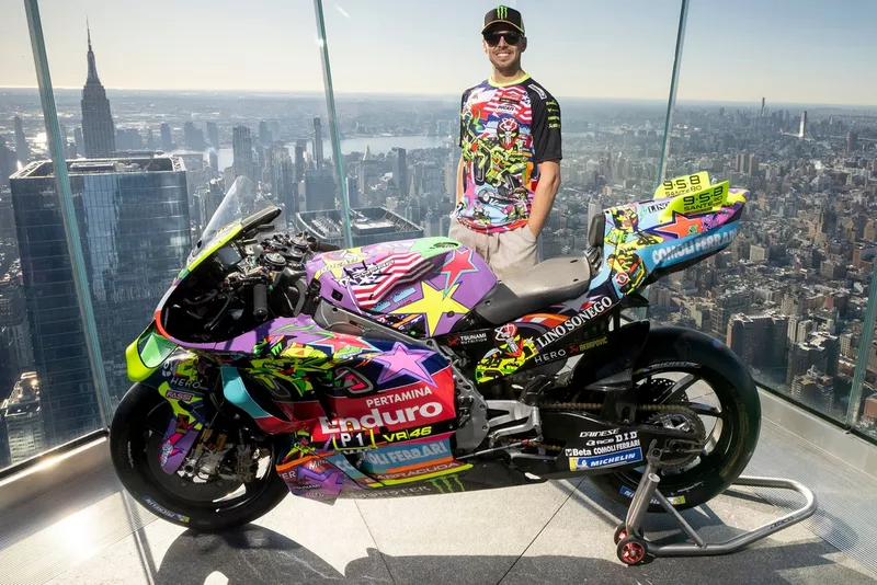 Livrée spéciale VR46 pour le Grand Prix des États-Unis 