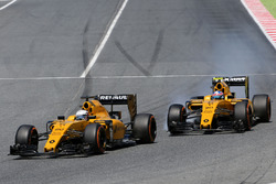 Kevin Magnussen, Renault Sport F1 Team en Jolyon Palmer, Renault Sport F1 Team