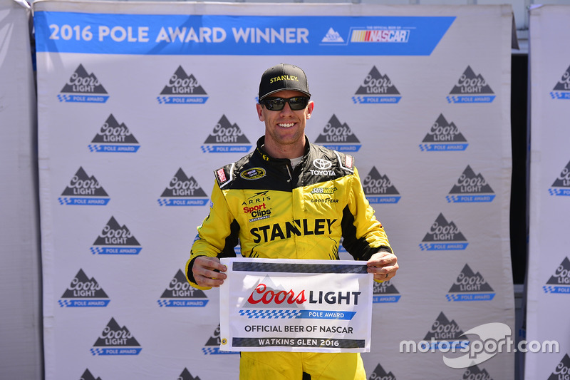 Polesitter Carl Edwards, Joe Gibbs Racing, Toyota