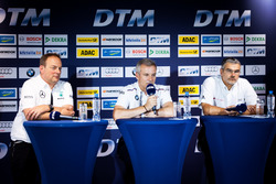 Pressekonferenz: Ullrich Fritz, Teamchef Mercedes-AMG HWA; Jens Marquardt, BMW-Motorsportdiektor; Di