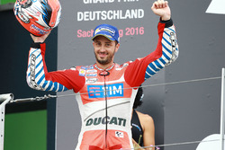 Подіум: третє місце Андреа Довіціозо, Ducati Team