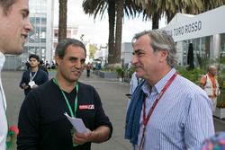 Juan Pablo Montoya y Carlos Sainz