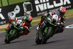 Jonathan Rea, Kawasaki Racing Team e Tom Sykes, Kawasaki Racing Team
