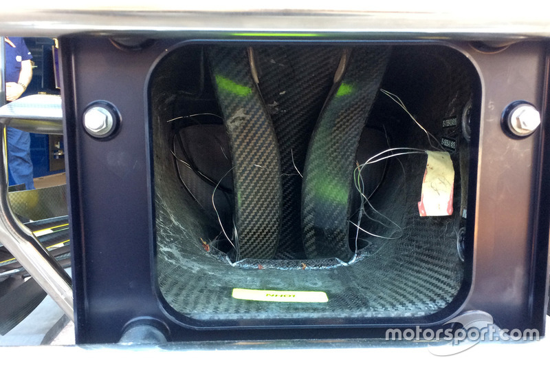 Detalle del Alfa Romeo Sauber C37