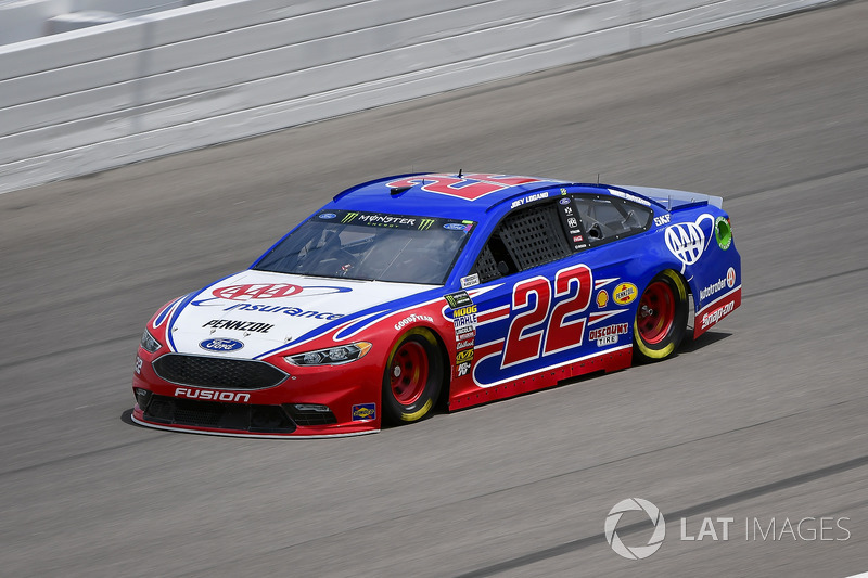9. Joey Logano, Team Penske, Ford Fusion AAA Insurance