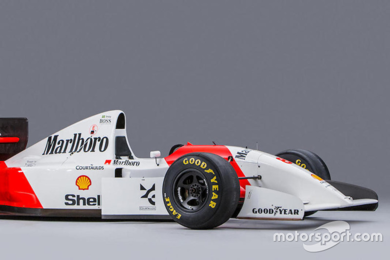 1993 McLaren-Cosworth Ford MP4/8A of Ayrton Senna