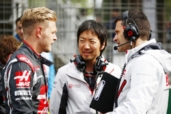 Kevin Magnussen, Haas F1 Team, Ayao Komatsu, Şef Yarış Mühendisi, Haas F1