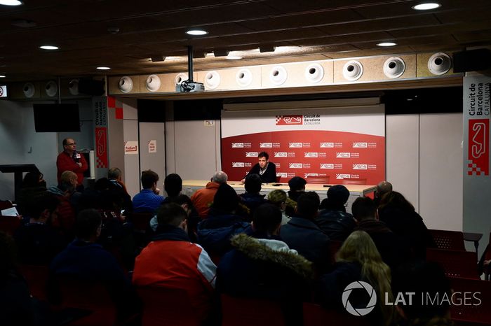 Frank Arthofer, F1 Director of Digital, talks about the launch of F1 TV during a Press Conference