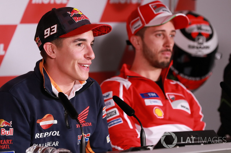 Marc Marquez, Repsol Honda Team, Andrea Dovizioso, Ducati Team