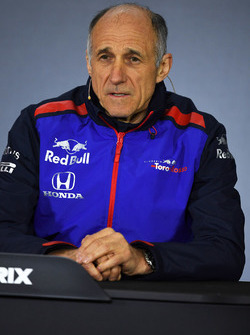 Franz Tost, directeur de Toro Rosso, en conférence de presse