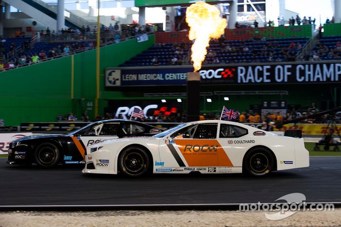 David Coulthard, compite con Kurt Busch en el Whelen NASCAR