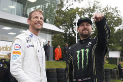 Jenson Button and Liam Doran, JRM Racing
