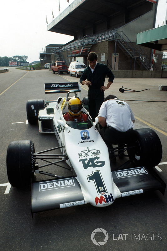 Ayrton Senna im Williams FW08C