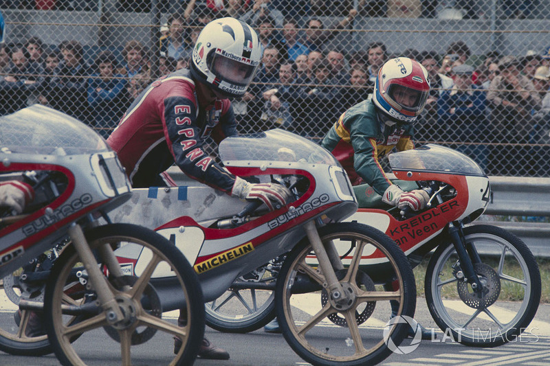 Angel Nieto, Bultaco 50cc ve Eugenio Lazzarini, Kreidler