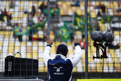 Felipe Massa, Williams, salue les fans