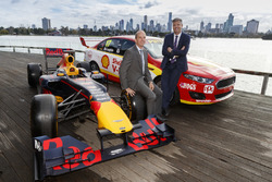 AGPC CEO Andrew Westacott and Supercars CEO James Warburton