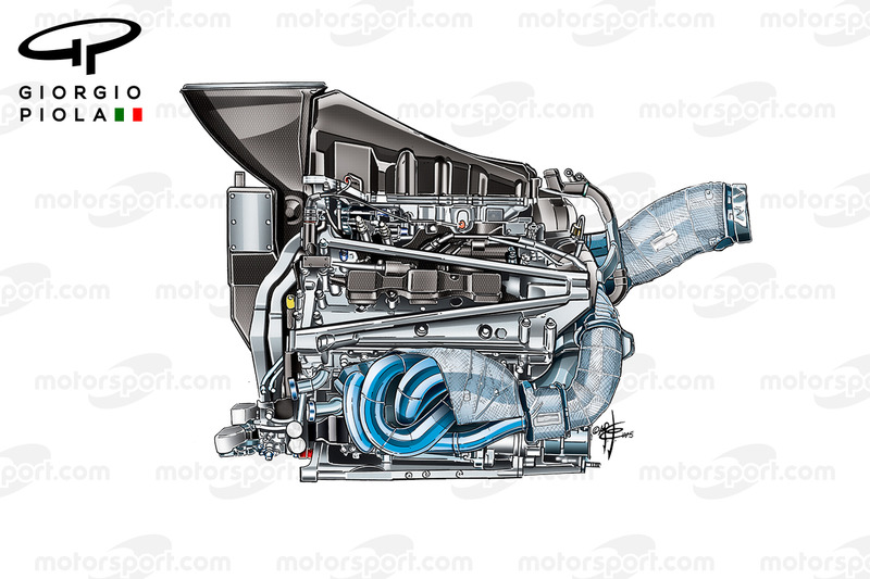 2015 Honda engine, side view at Piola technical analysis