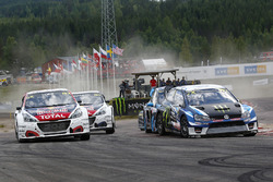 Johan Kristoffersson, Volkswagen Team Sweden, Sébastien Loeb, Team Peugeot Hansen
