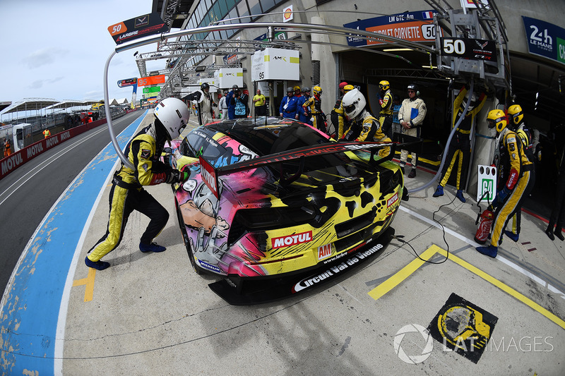 #50 Larbre Competition Corvette C7-Z06: Romain Brandela, Christian Philippon, Fernando Rees