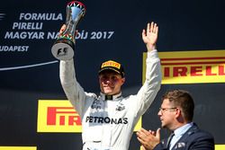 Podio: tercer lugar Valtteri Bottas, Mercedes AMG F1