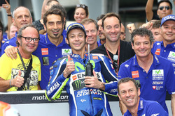 Second place Valentino Rossi, Yamaha Factory Racing