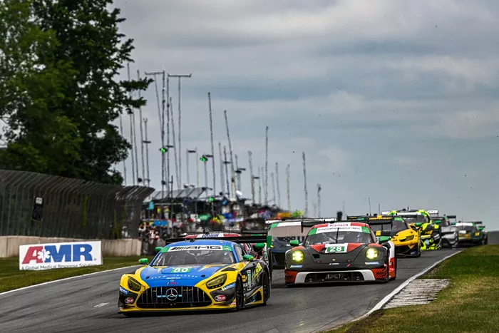 #80 Lone Star Racing Mercedes-AMG GT3: Scott Andrews, Lin Hodenius, James Roe