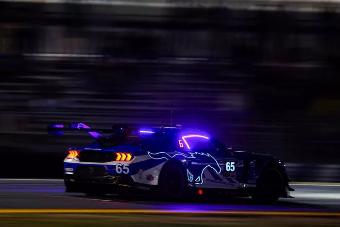 #65 Ford Multimatic Motorsports Ford Mustang GT3: Christopher Mies, Frederic Vervisch, Sebastian Priaulx