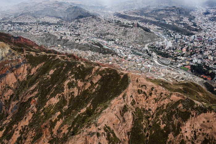 Paisaje durante la etapa 6