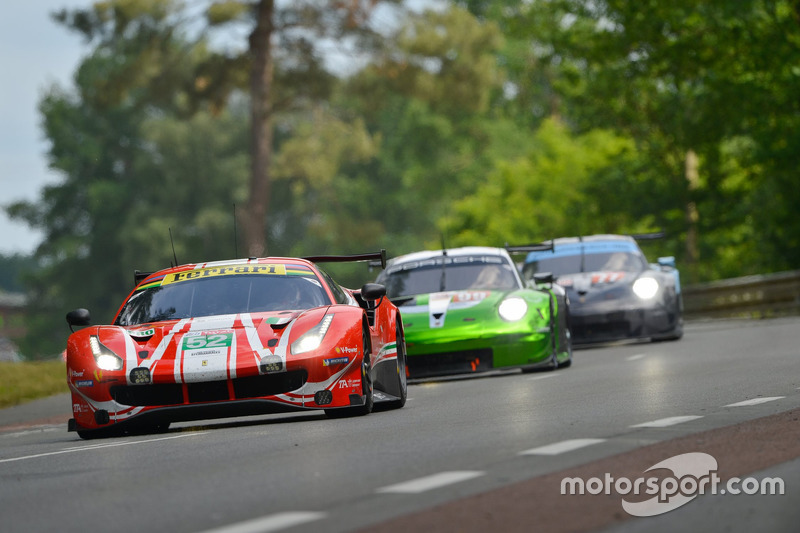 #52 AF Corse Ferrari 488 GTE EVO: Toni Vilander, Antonio Giovinazzi, Pipo Derani