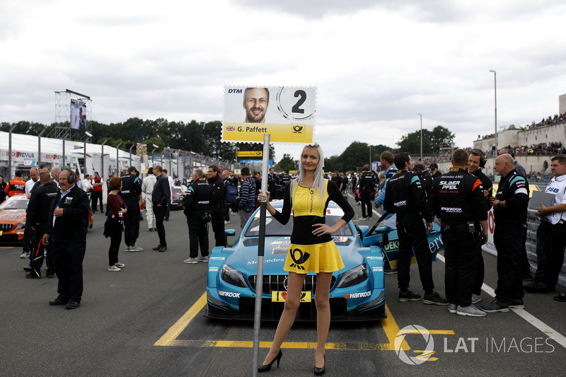 La grid girl di Gary Paffett, Mercedes-AMG Team HWA