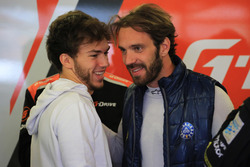 Pierre Gasly con Jean-Eric Vergne, G-Drive Racing
