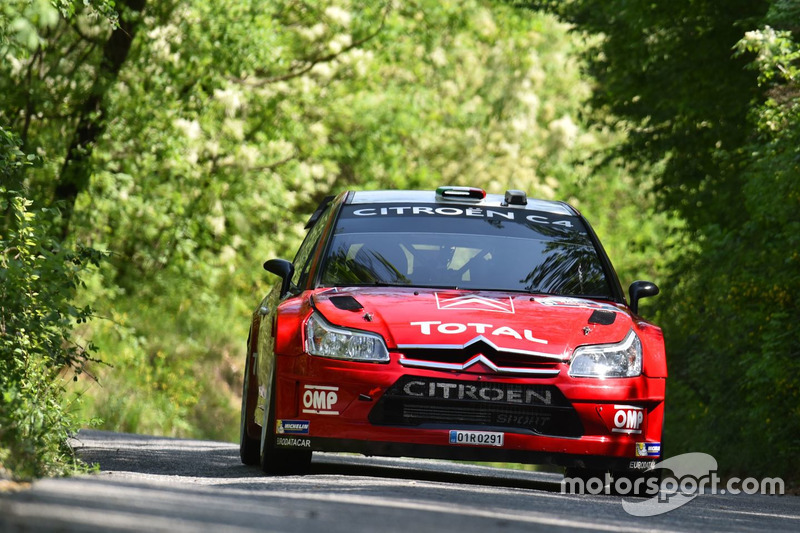 Luca Pedersoli, Anna Tomasi, Citroen C4 WRC, D-Max Suisse