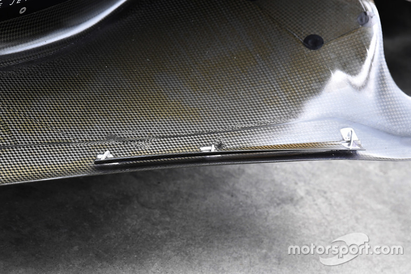 Fond plat de la Renault Sport F1 Team RS17