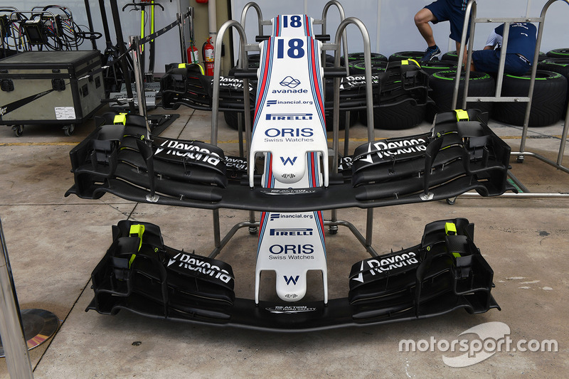 Williams FW40 nose and front wings