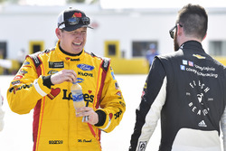 Michael McDowell, Front Row Motorsports Ford Fusion and Corey LaJoie, TriStar Motorsports Chevrolet Camaro