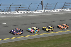 Denny Hamlin, Joe Gibbs Racing, FedEx Express Toyota Camry, Kyle Busch, Joe Gibbs Racing, M&M's Toyota Camry, Erik Jones, Joe Gibbs Racing, DEWALT Toyota Camry, Daniel Suarez, Joe Gibbs Racing, ARRIS Toyota Camry