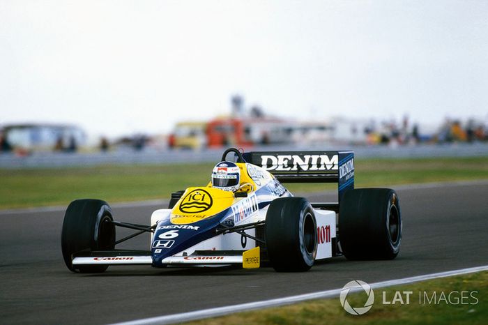 15º Keke Rosberg, Williams FW10, Silverstone 1985. Tiempo: 1:05.591