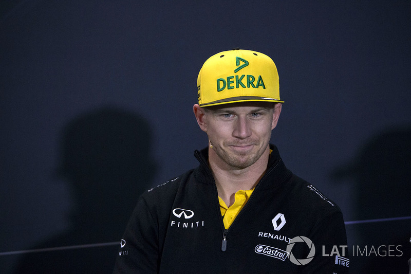 Ніко Хюлькенберг, Renault Sport F1 Team, на прес-конференції