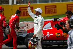 Polesitter Lewis Hamilton, Mercedes AMG F1