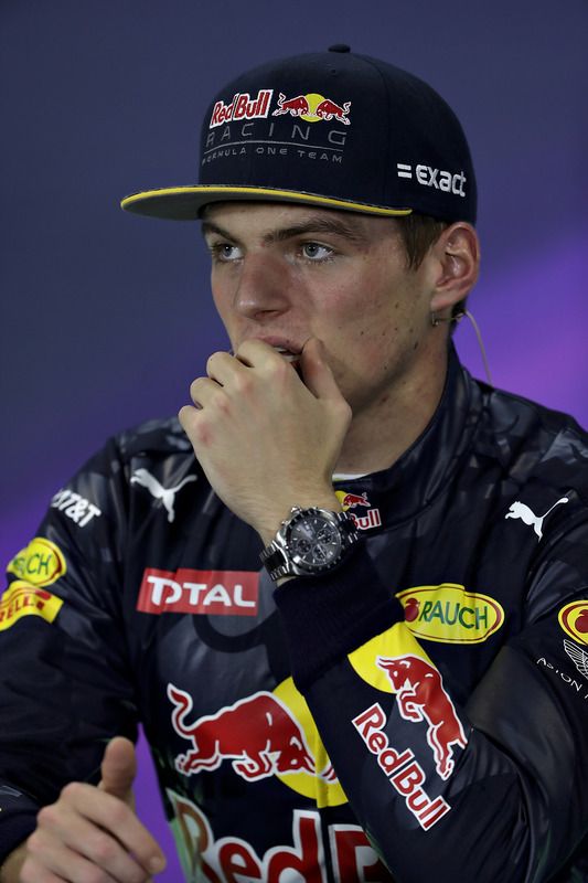 Max Verstappen, Red Bull Racing en la Conferencia de prensa FIA